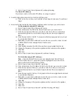 Preview for 3 page of Teletype PocketTracker 1442 User Manual Addendum