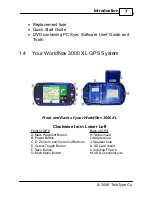 Preview for 9 page of Teletype WorldNav 3000 XL User Manual