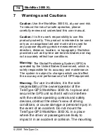 Preview for 80 page of Teletype WorldNav 3000 XL User Manual