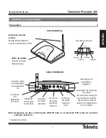 Preview for 7 page of Televes 2.4 GHz Audio / Video Transmitter & Receiver User Manual