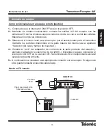 Preview for 15 page of Televes 2.4 GHz Audio / Video Transmitter & Receiver User Manual