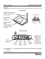 Preview for 28 page of Televes 2.4 GHz Audio / Video Transmitter & Receiver User Manual