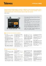 Preview for 1 page of Televes 237550 Quick Start Manual