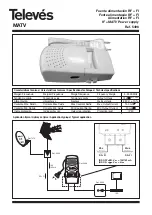 Preview for 1 page of Televes 5496 Manual