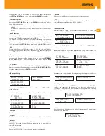 Preview for 7 page of Televes 554501 User Manual