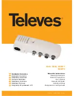 Preview for 1 page of Televes 5858 User Manual