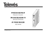 Preview for 1 page of Televes 5863 User Manual