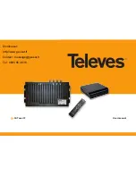 Televes 718001 User Manual preview