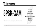 Televes 8PSK-QAM User Manual preview