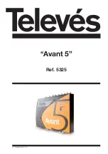 Televes Avant 5 Manual preview