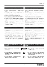 Preview for 2 page of Televes Avant 5 Manual