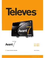 Televes avant 7 User Instructions preview