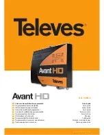 Televes Avant HD Quick Manual preview