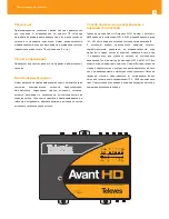 Preview for 40 page of Televes Avant HD Quick Manual