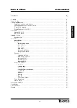 Preview for 3 page of Televes Common Interface 7254 User Instructions