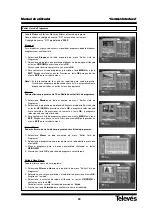 Preview for 20 page of Televes Common Interface 7254 User Instructions