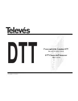 Preview for 1 page of Televes DTT User Manual