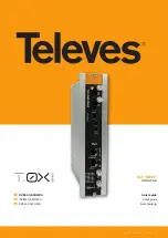 Televes DVBS2-QAM HEXA Quick Manual preview
