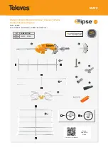 Preview for 1 page of Televes Ellipse Manual