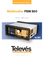 Предварительный просмотр 1 страницы Televes FSM 500 User Manual