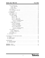 Предварительный просмотр 5 страницы Televes FSM 500 User Manual