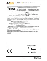 Preview for 137 page of Televes H45 Compact User Manual