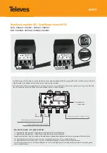 Preview for 1 page of Televes MATV Quick Start Manual