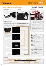 Televes MOSAIQ6 Quick Manual preview