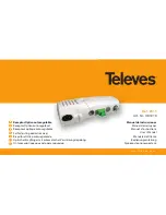 Televes OE1216 User Manual preview