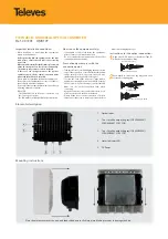 Televes OMS12T Quick Start Manual предпросмотр