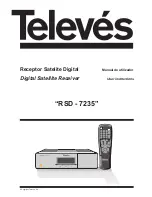 Preview for 1 page of Televes RSD-7235 User Instructions