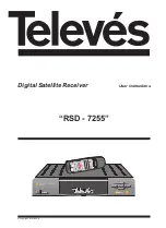 Televes RSD-7255 User Instructions preview