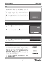 Предварительный просмотр 8 страницы Televes RSD-7255 User Instructions