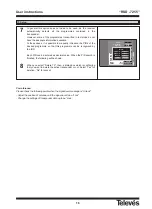 Предварительный просмотр 18 страницы Televes RSD-7255 User Instructions