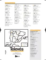 Предварительный просмотр 72 страницы Televes RSD - 7296 User Manual