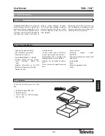 Preview for 4 page of Televes RSD - 7297 User Manual