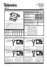 Preview for 1 page of Televes SMATV 4162 Manual