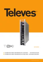 Televes T.0X Series Quick Installation Manual предпросмотр