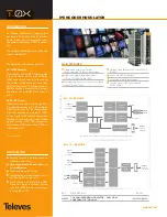 Предварительный просмотр 2 страницы Televes T.OX 563805 Quick Start Manual