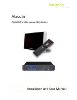 Televic Aladdin Installation And User Manual preview