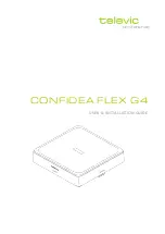 Televic CONFIDEA FLEX G4 User'S Installation Manual предпросмотр