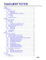 Предварительный просмотр 3 страницы TeleVideo TeleCLIENT TC7370 Manual
