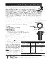 Предварительный просмотр 1 страницы TeleVue PARACORR Instructions