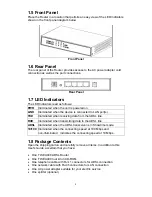 Предварительный просмотр 8 страницы TeleWell TW-EA400 User Manual