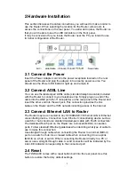 Preview for 9 page of TeleWell TW-EA400 User Manual