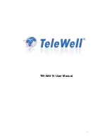 TeleWell TW-EA515 User Manual предпросмотр