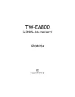 Предварительный просмотр 1 страницы TeleWell TW-EA800 User Manual