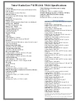 Preview for 2 page of Telex Communications RadioCom BTR-24 Features & Specifications