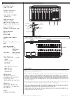 Preview for 2 page of Telex Communications RTS TIF 4000 Technical Data Sheet