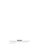 Preview for 40 page of Telex Audiocom US2000A User Instructions